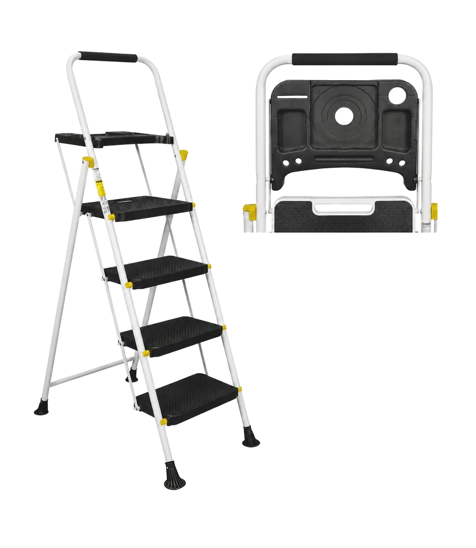 Scala con Vaschetta WHITE MAX PLUS HYTAMA